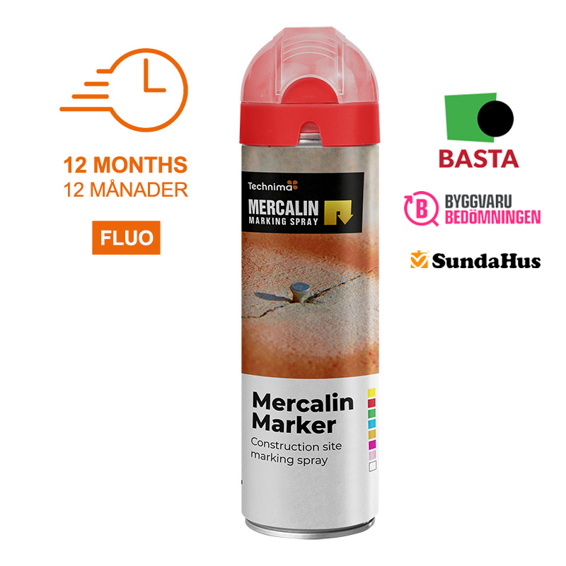 Fluorescerande - Mercalin Marker