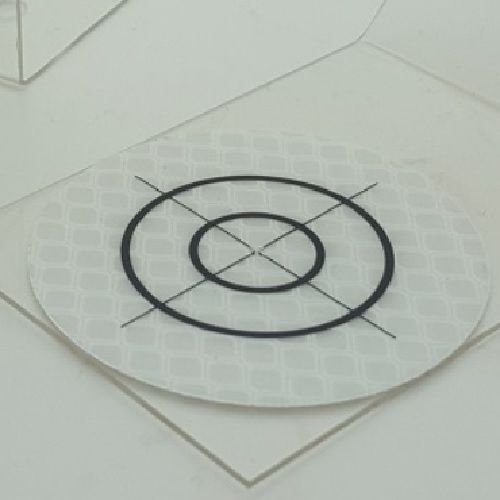 Mätmärke Reflex Rund Vit