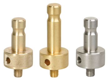 Adapter i messing eller rustfritt, M8