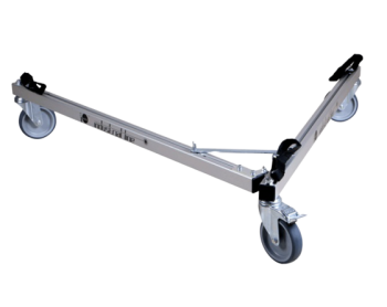 Rullvagn till laserskanner-stativ Nedo